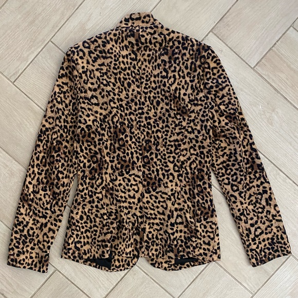 Daniel Rainn Small Leopard Print Blazer - Picture 2 of 5